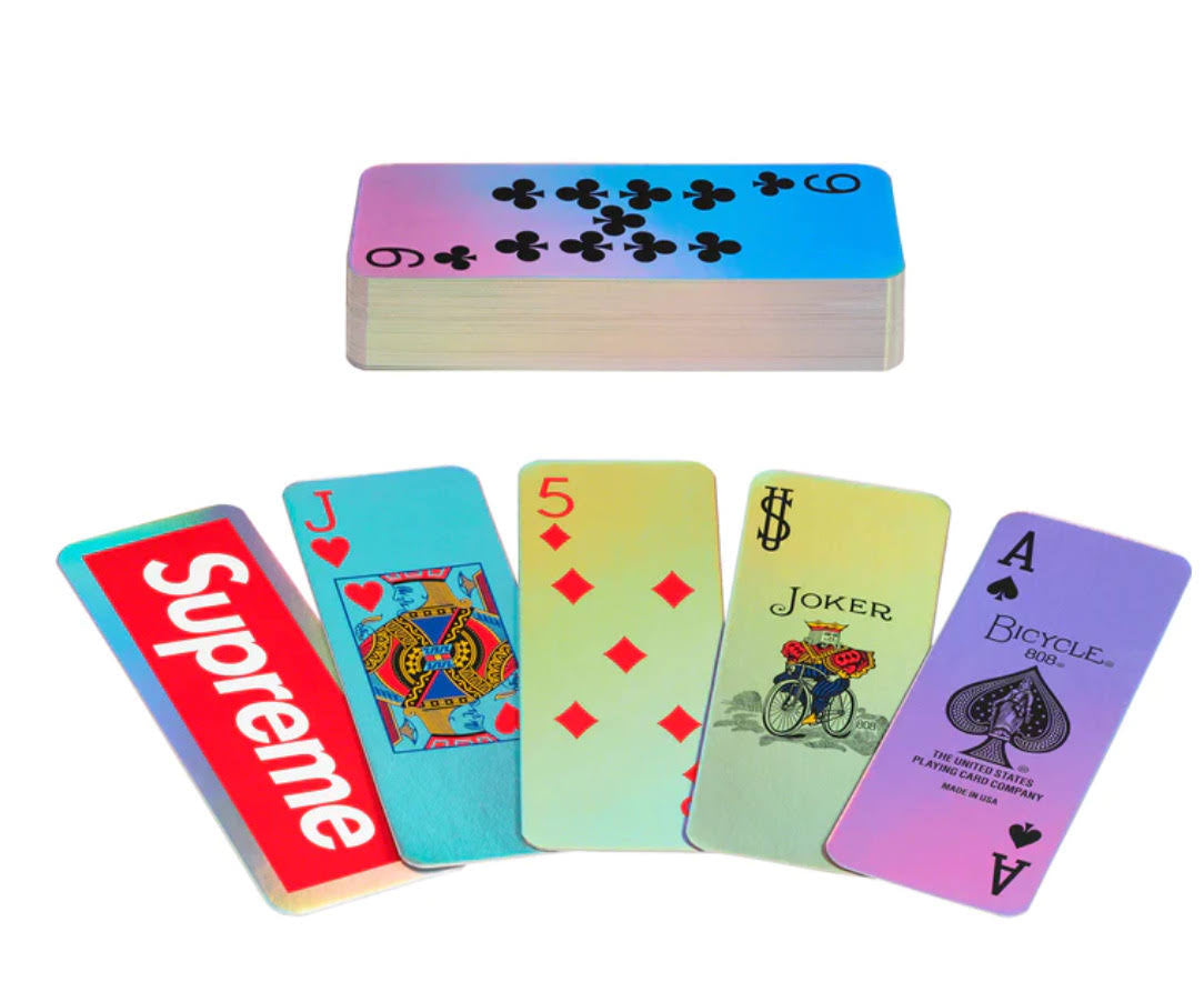 Supreme Holographic Slice Playing Cards