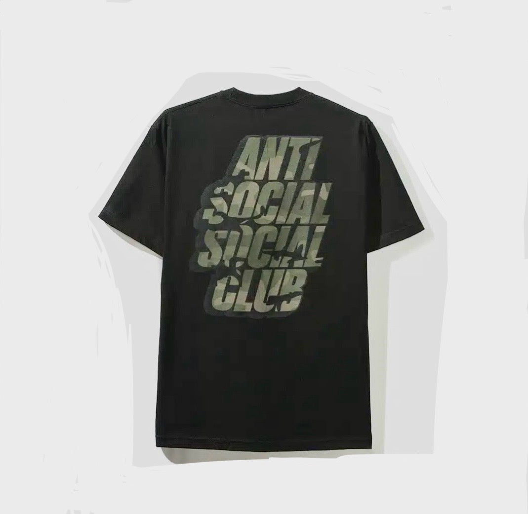 Anti Social Social Club Blocked Camo Tee