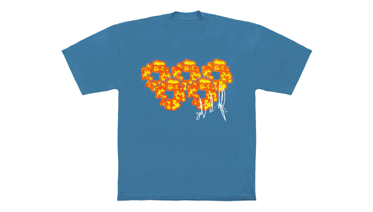 Denim Tears x Offset Set It Off #2 T-shirt Blue