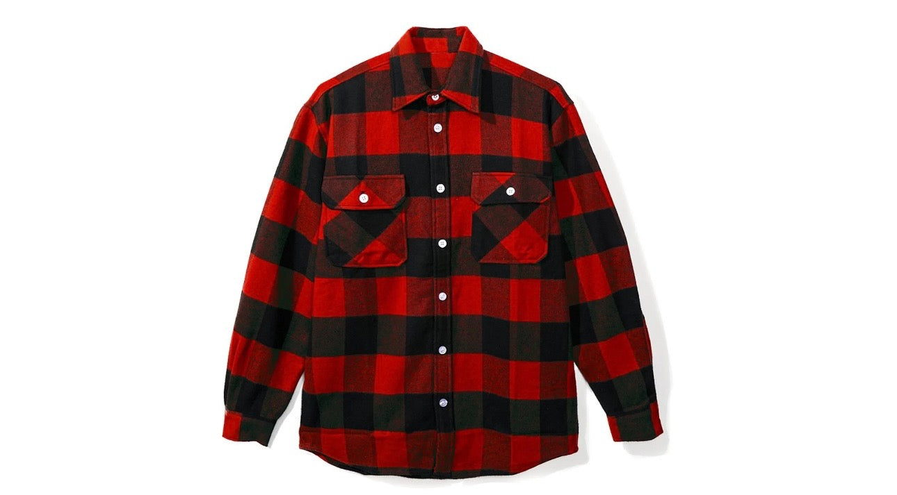 Anti Social Social Club Kkoch Flannel Black/Red