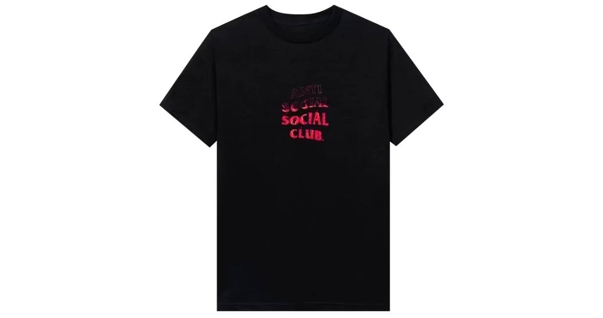 Anti Social Social Club Fire Inside
Pink Flame Tee 'Black'