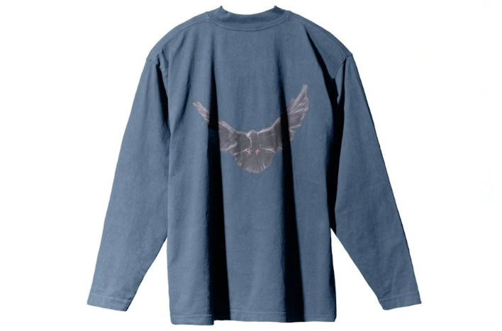 Yeezy Gap Dove Longsleeve Tee Dark Blue