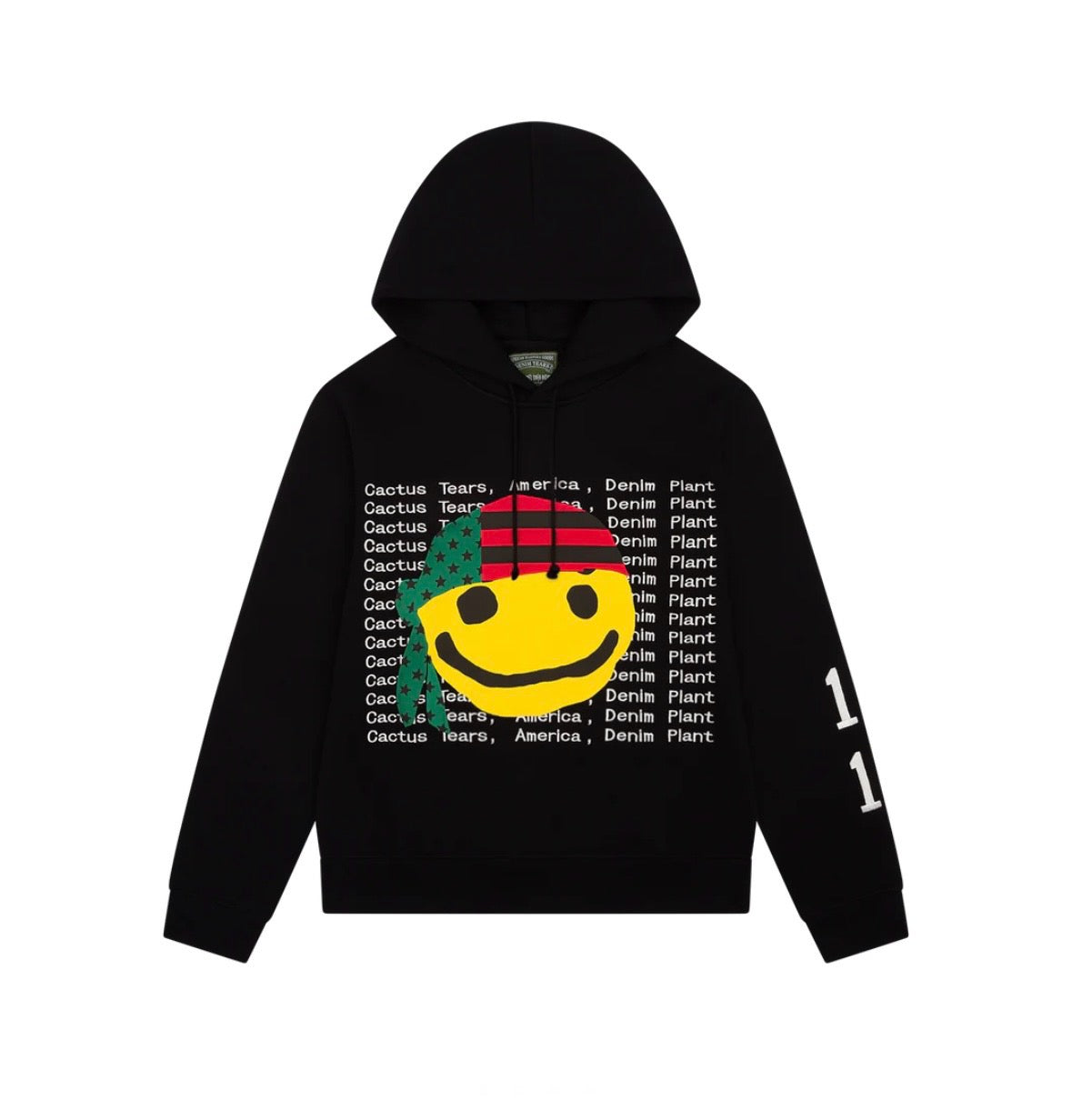 Cactus Tears Hoodie Black
