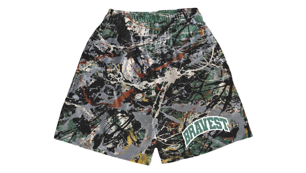 Bravest Studios Paint Splatter Shorts