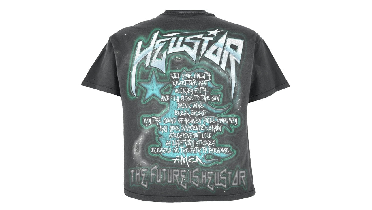 Hellstar The Future T-Shirt Black/Blue