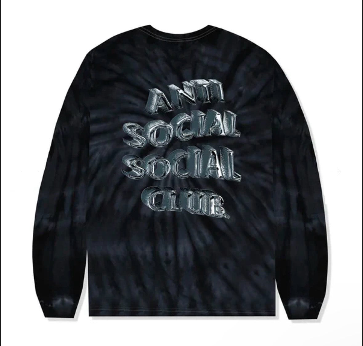Anti Social Social Club
Not Fair Tie Dye Black
Long Sleeve Tee