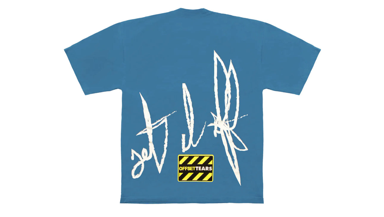 Denim Tears x Offset Set It Off #2 T-shirt Blue