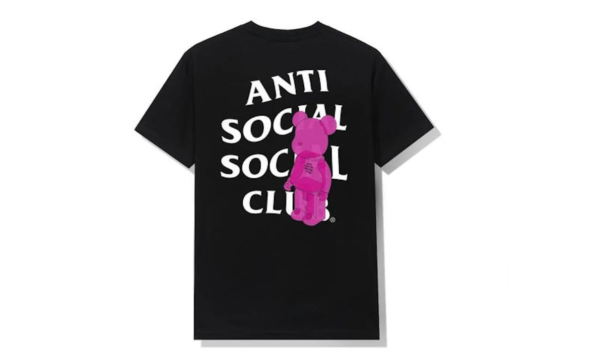 Anti Social Social Club Bearbrick Tee Black