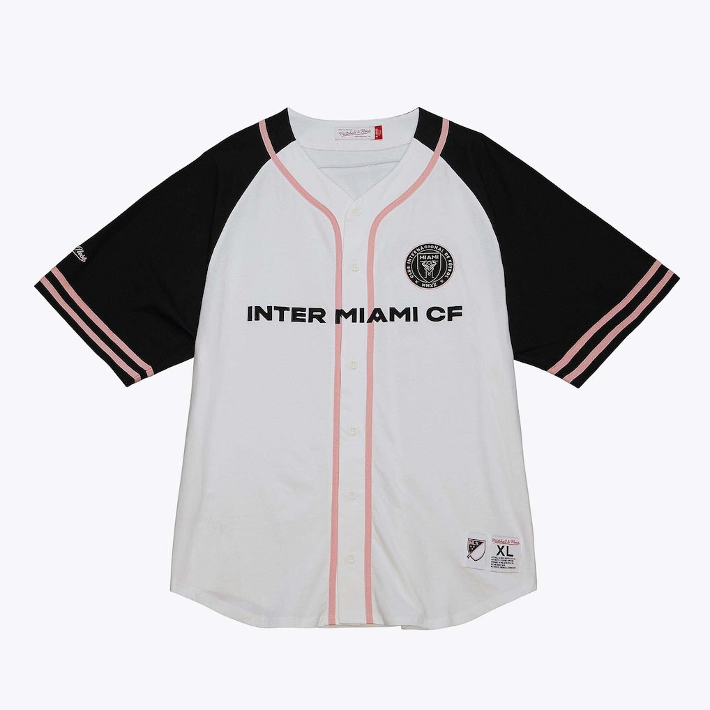 Inter Miami CF White Practice Day Baseball Jersey
