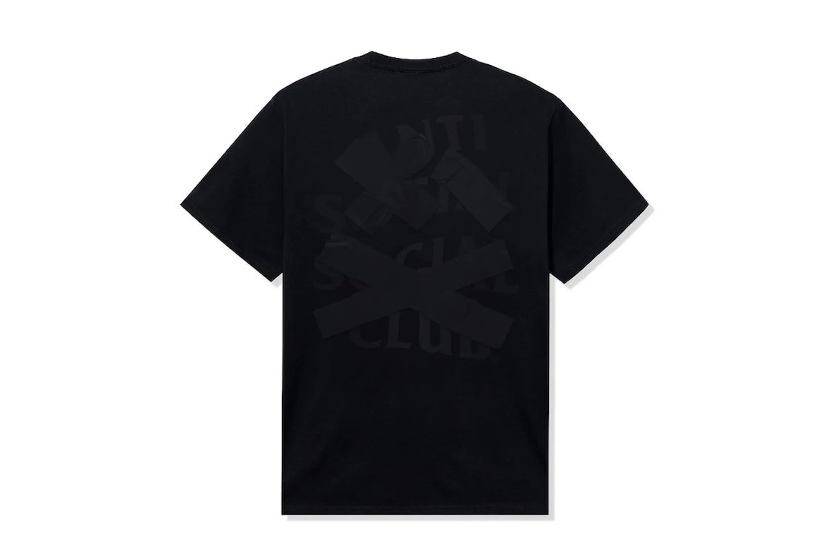 Anti Social Social Club Cancelled Tonal Tee Black