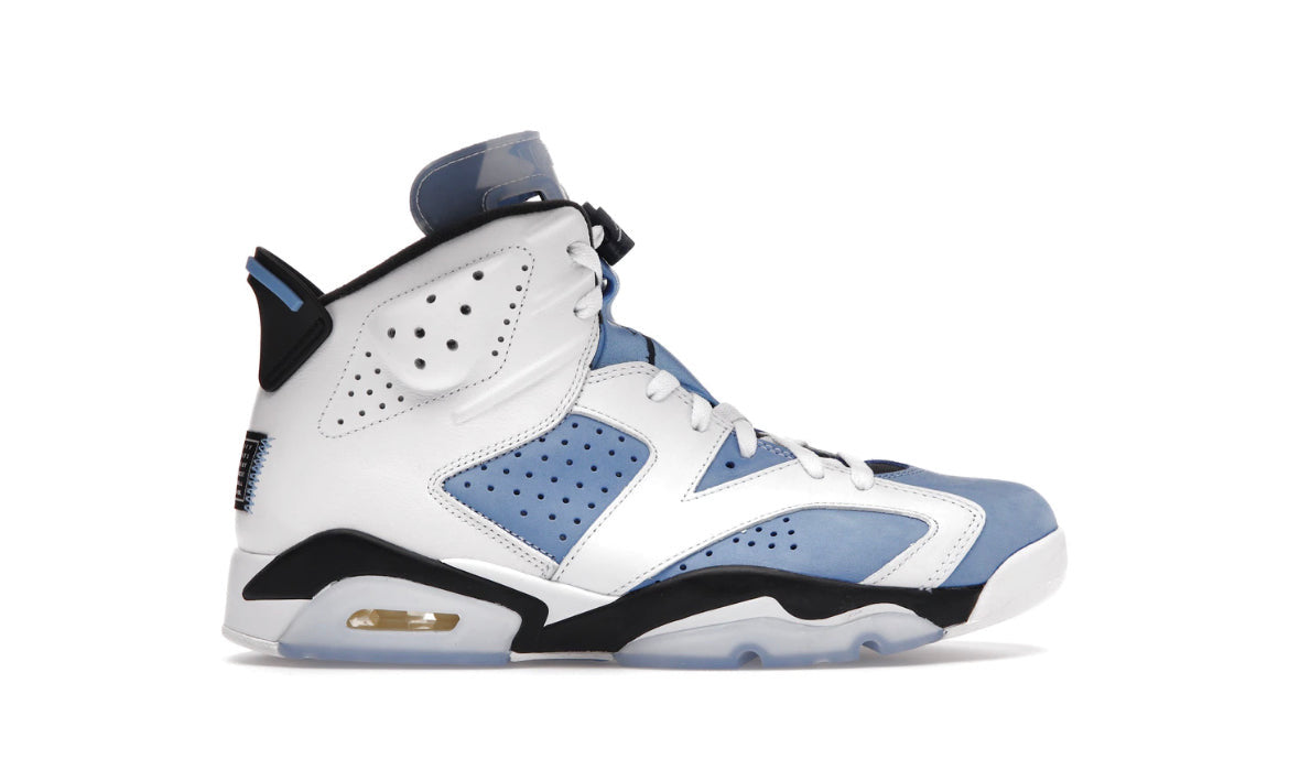 Air Jordan 6 Retro UNC White
