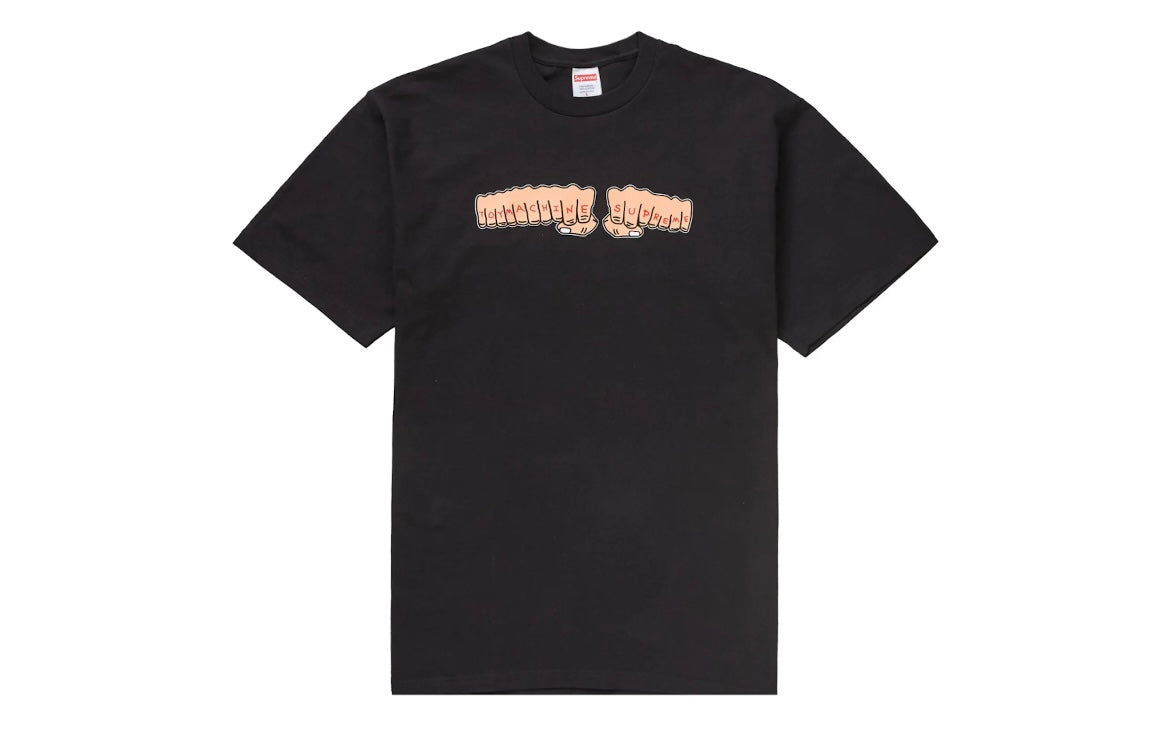 Supreme Toy Machine Fist Tee Black