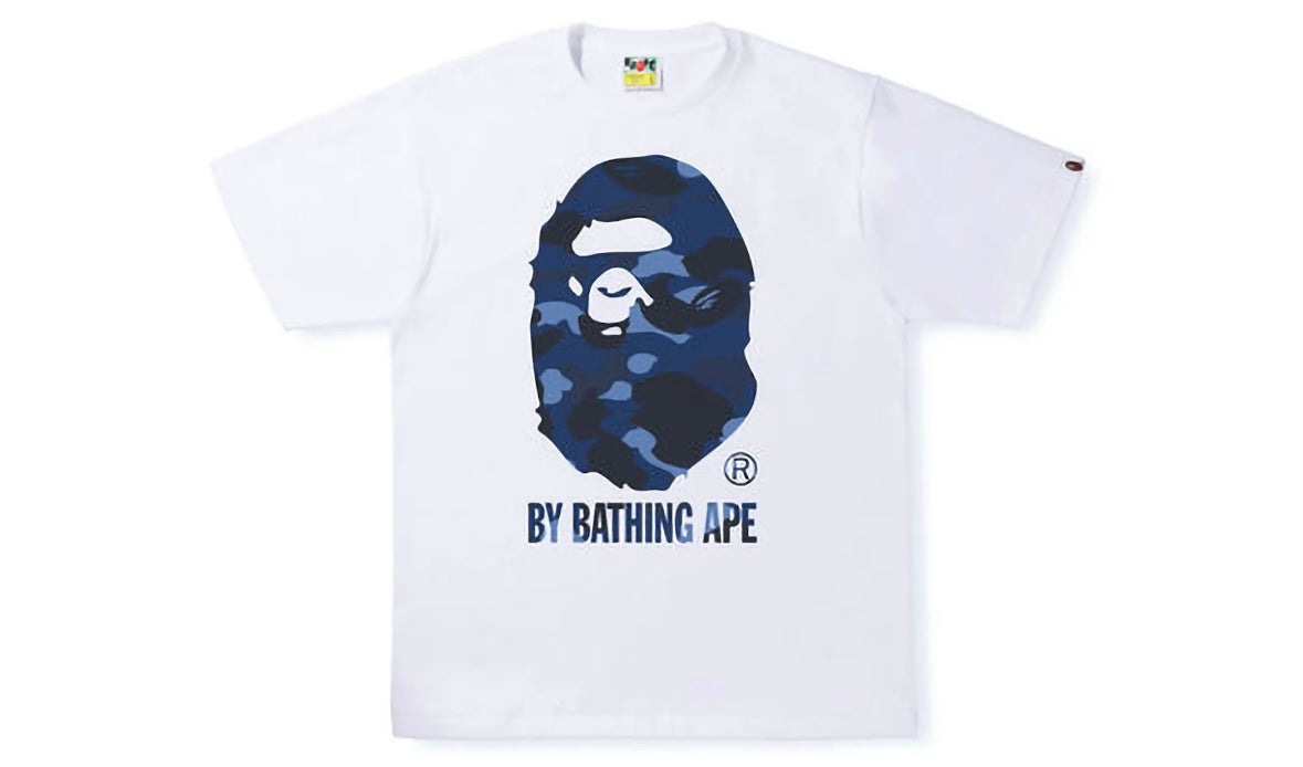 BAPE Color Camo By Bathing Ape Tee (SS22) White Navy