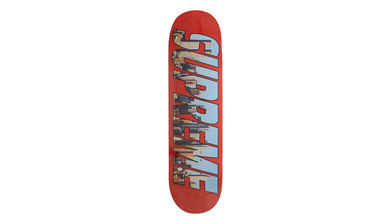 Supreme Gotham Skateboard Deck Red