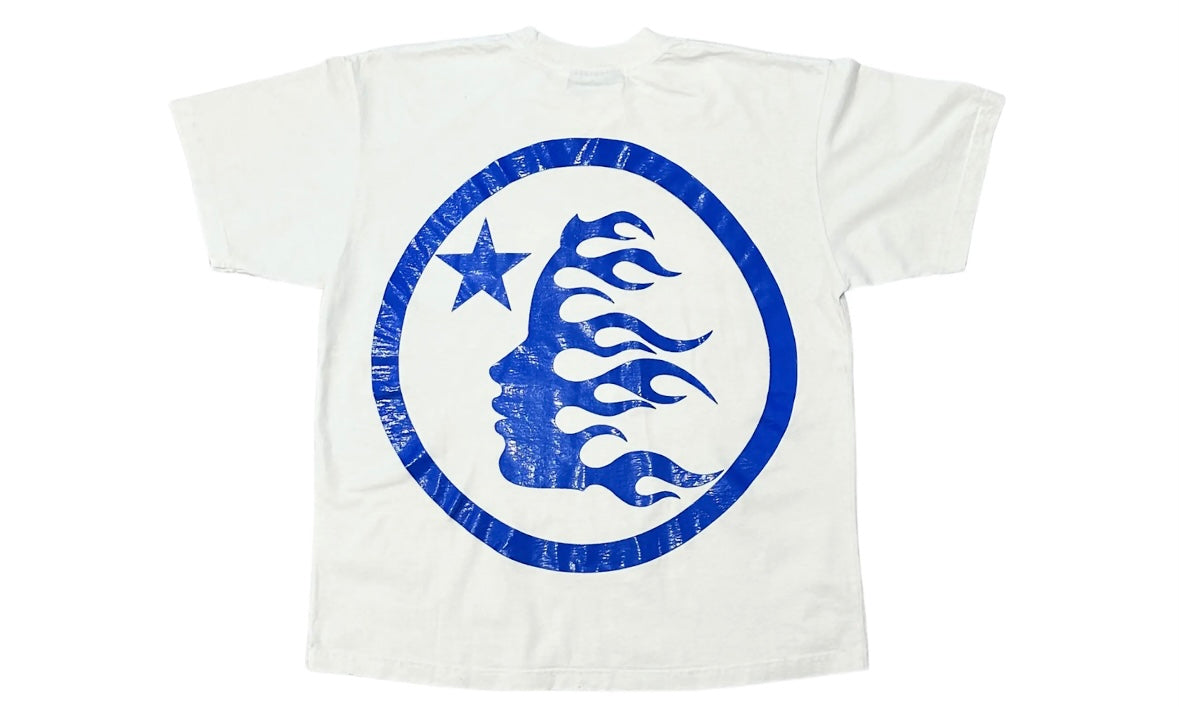 Hellstar Gel Sport Logo T-shirt
White/Blue