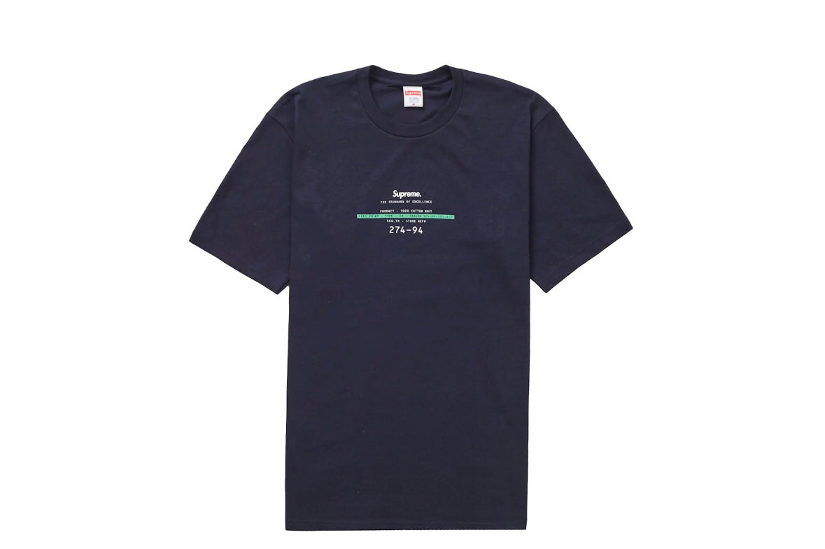 Supreme Standard Tee Navy