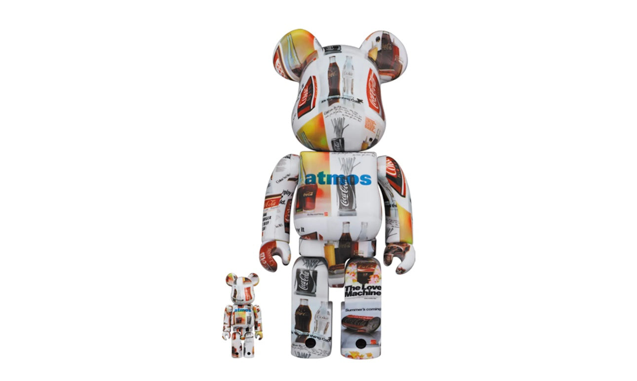 Bearbrick x Atmos x Coca-Cola Type-5 100% & 400% Set