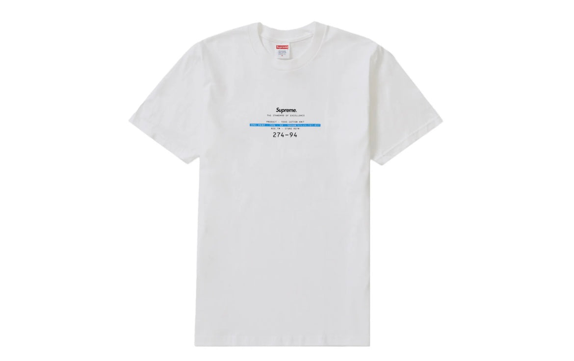 Supreme Standard Tee White