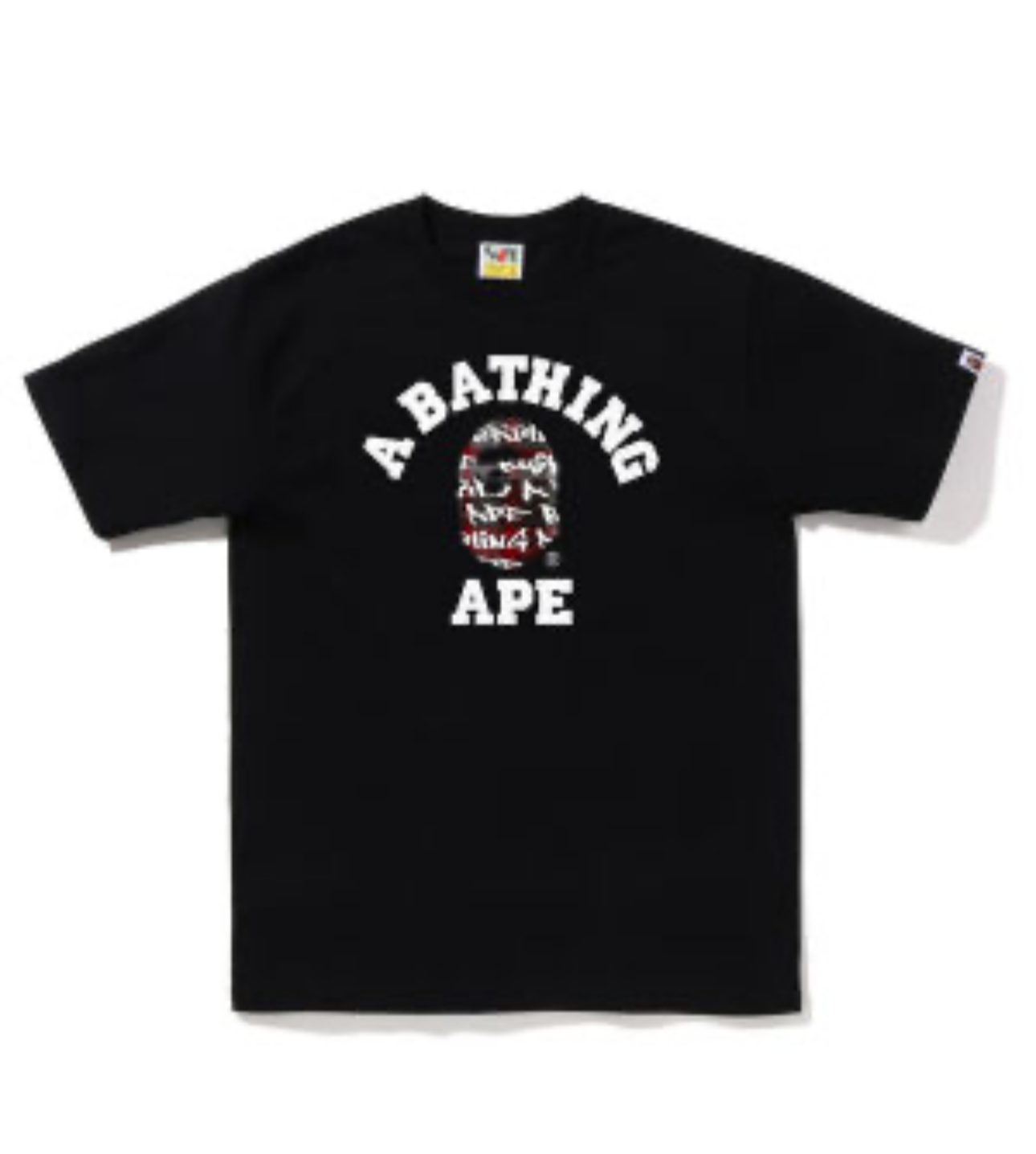 A BATHING APE® BAPE Graffiti Check
College Tee