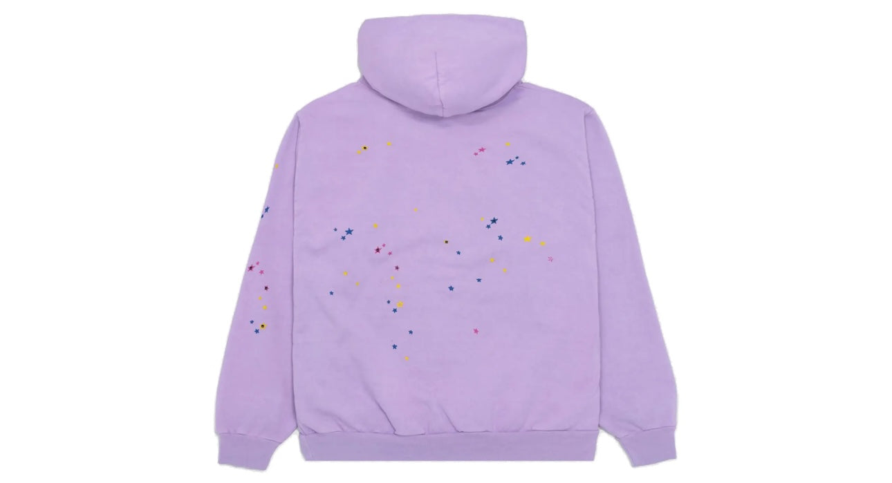 Sp5der Acai Hoodie Purple