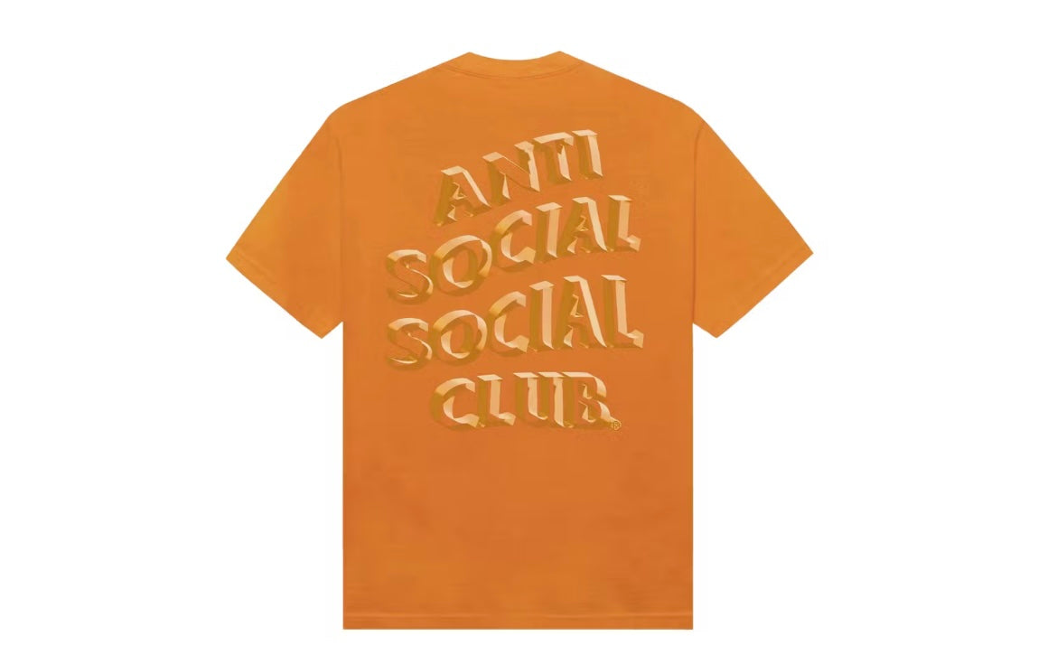 Anti Social Social Club Deeper Than Usual Tee Orange Sherbet