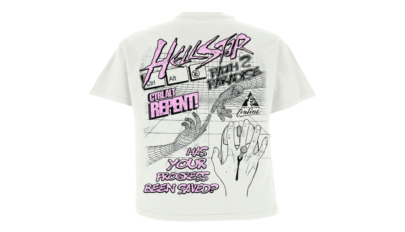 Hellstar Online T-Shirt
White