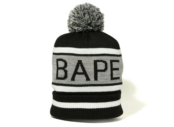 ВАРЕ Pom Pom Knit Cap Black