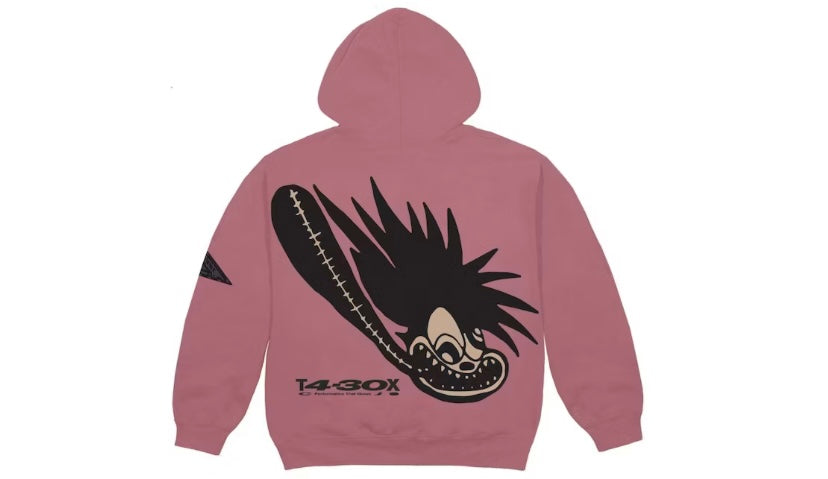 Travis Scott Cactus Jack Cross System Hoodie Washed Purple