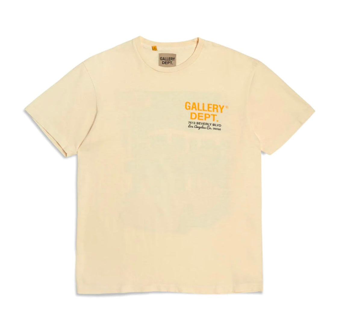Gallery Dept. Drive Thru Boxy Fit Tee Cream
