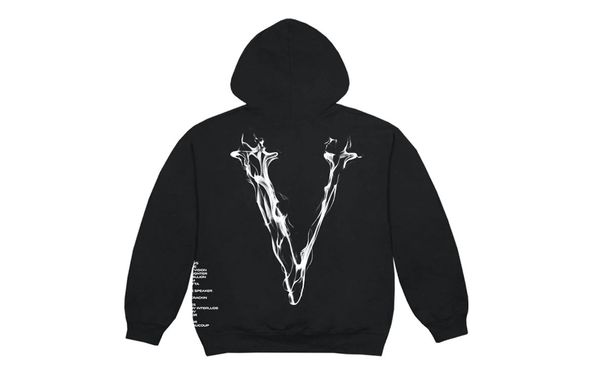 Pop Smoke x Vlone Faith Hoodie Black