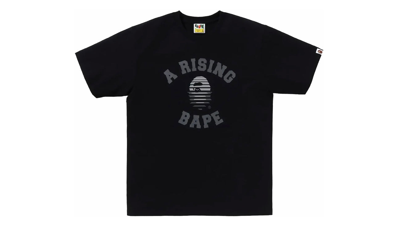 BAPE A Rising Bape Tee Black