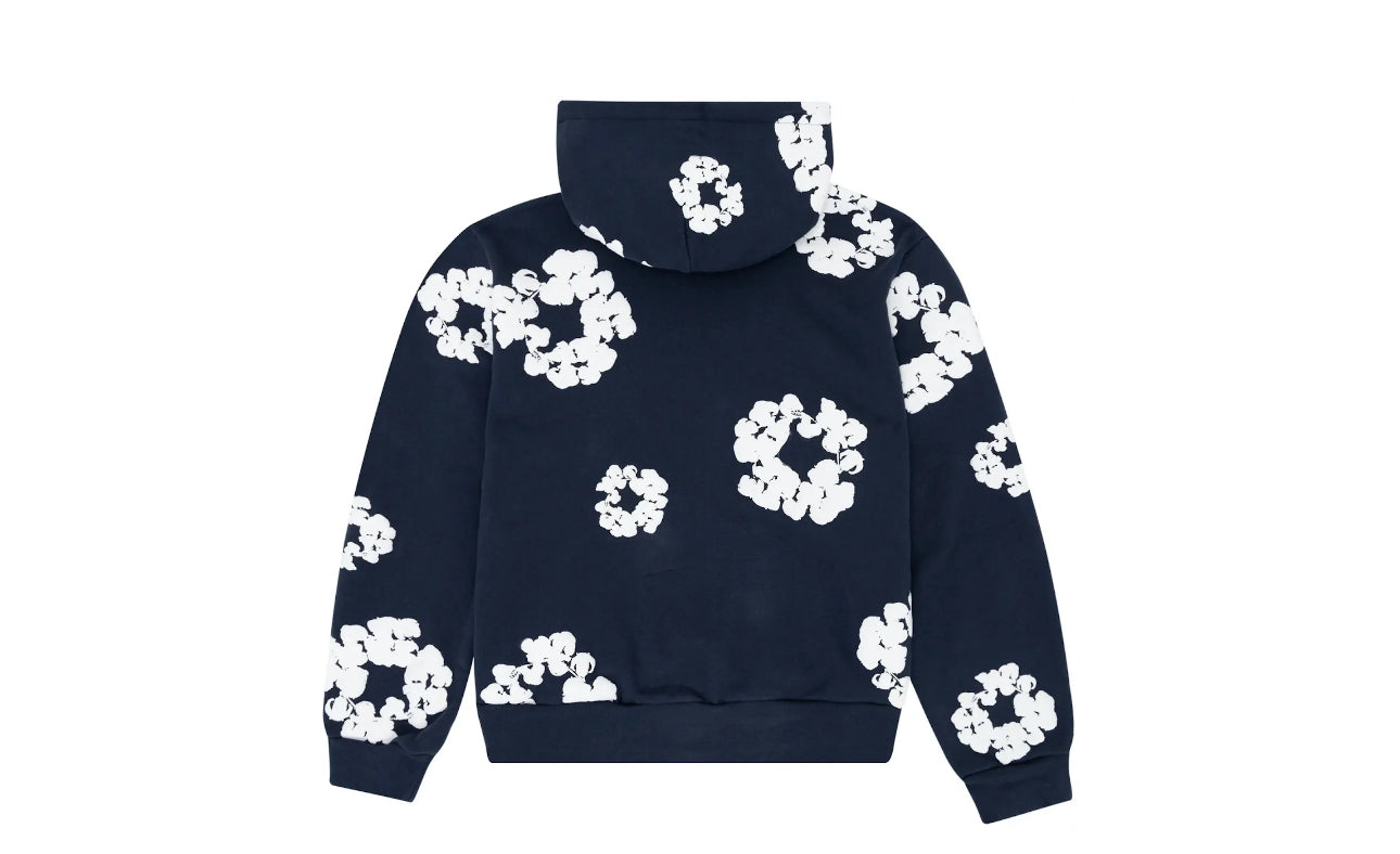 Denim Tears The Cotton Wreath Sweatshirt Navy