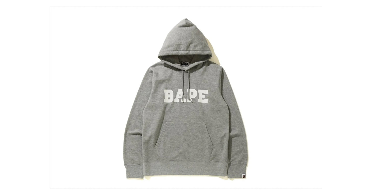 BAPE Family Bag Hoodie Grey