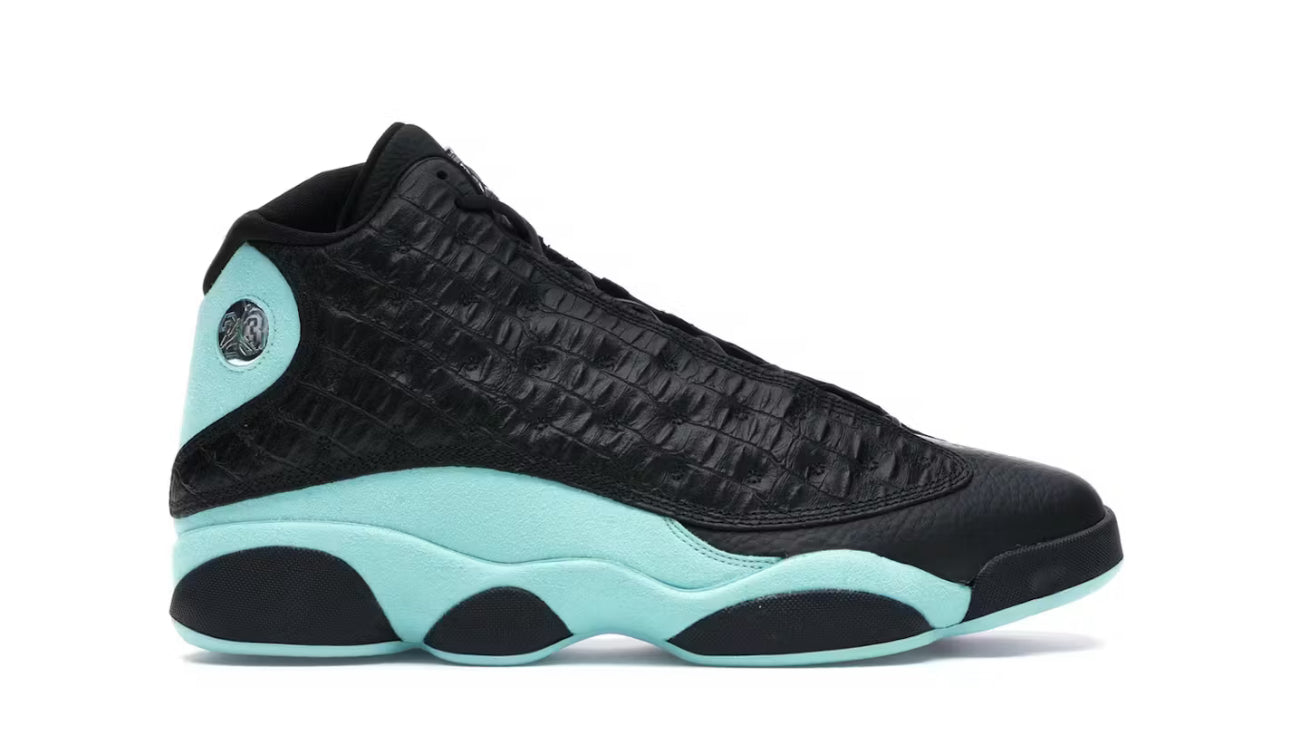 Jordan 13 Retro Black Island Green