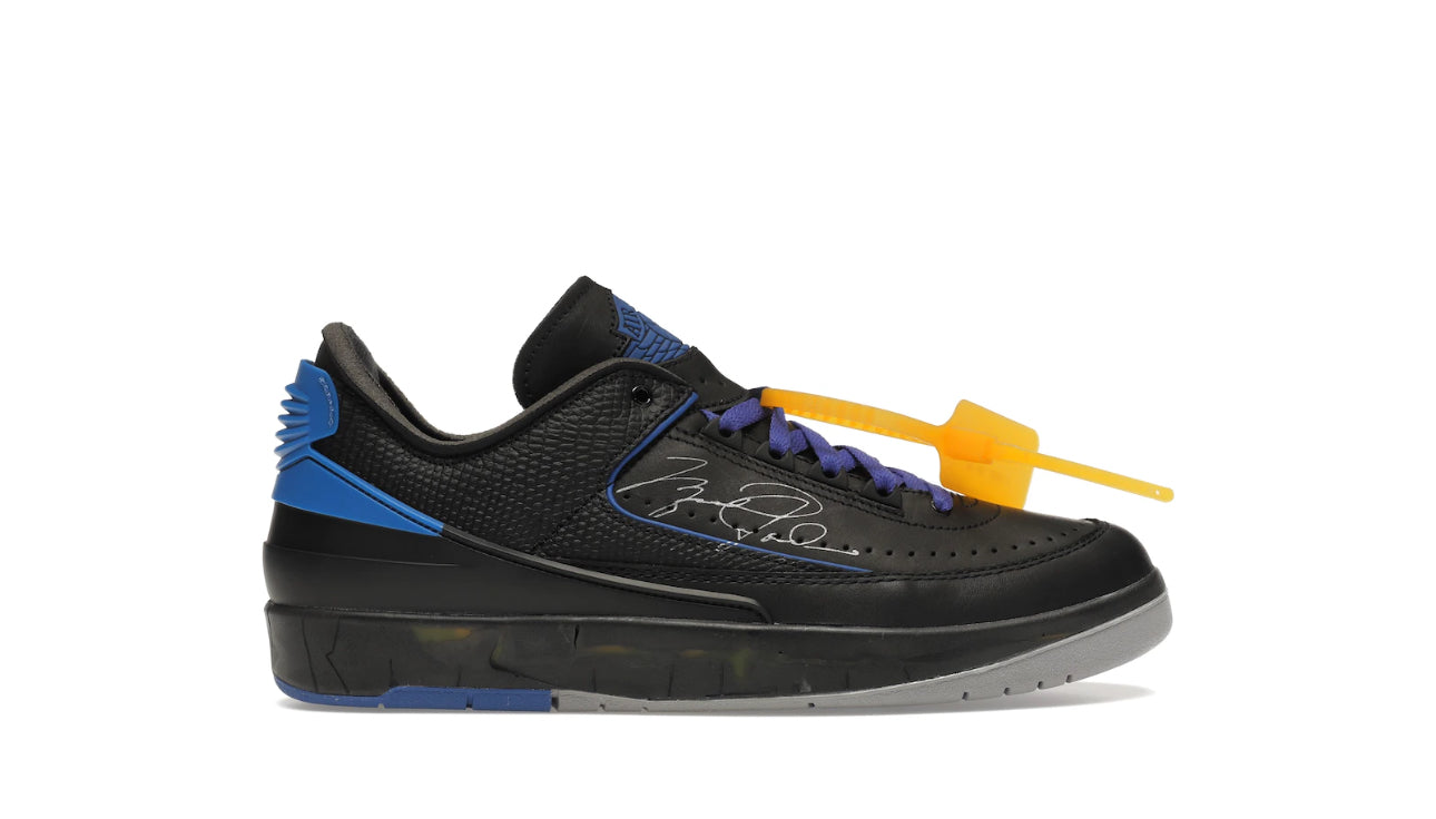 Jordan 2 Retro Low SP Off-White Black Blue
