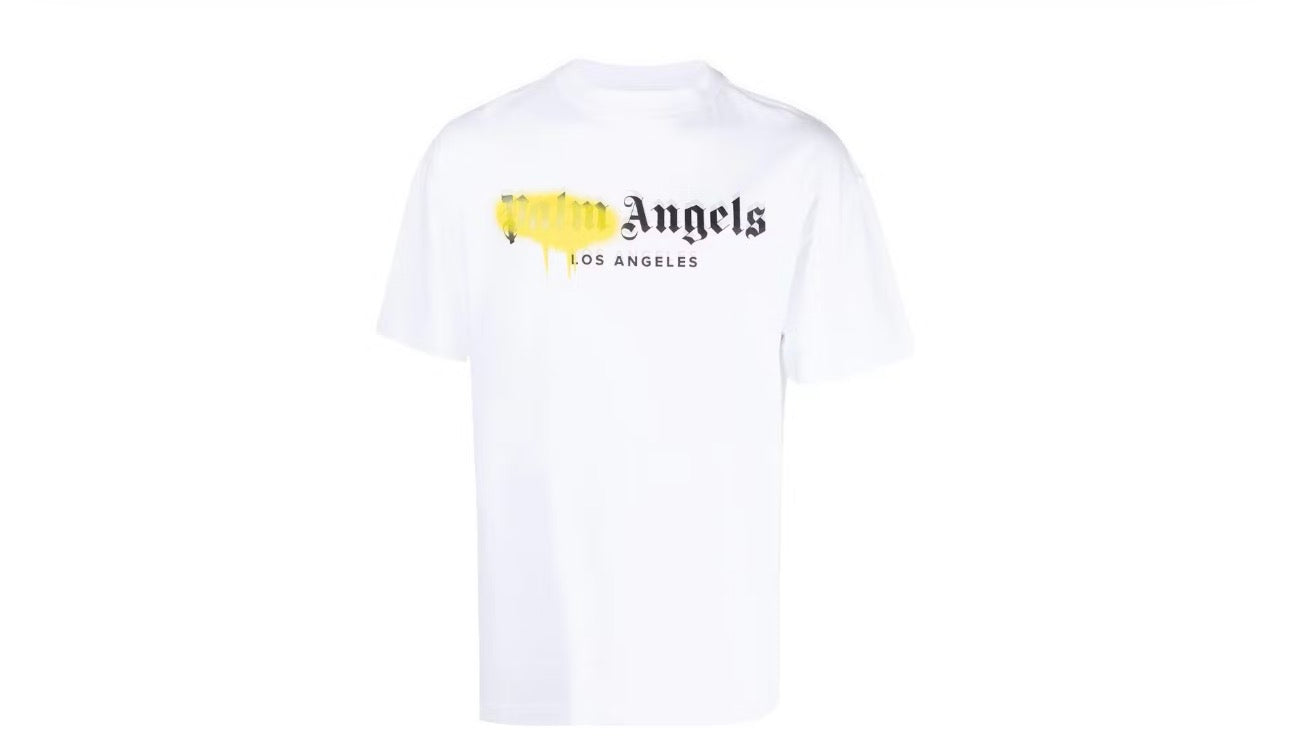 Palm Angels LA Spray Logo T-shirt White