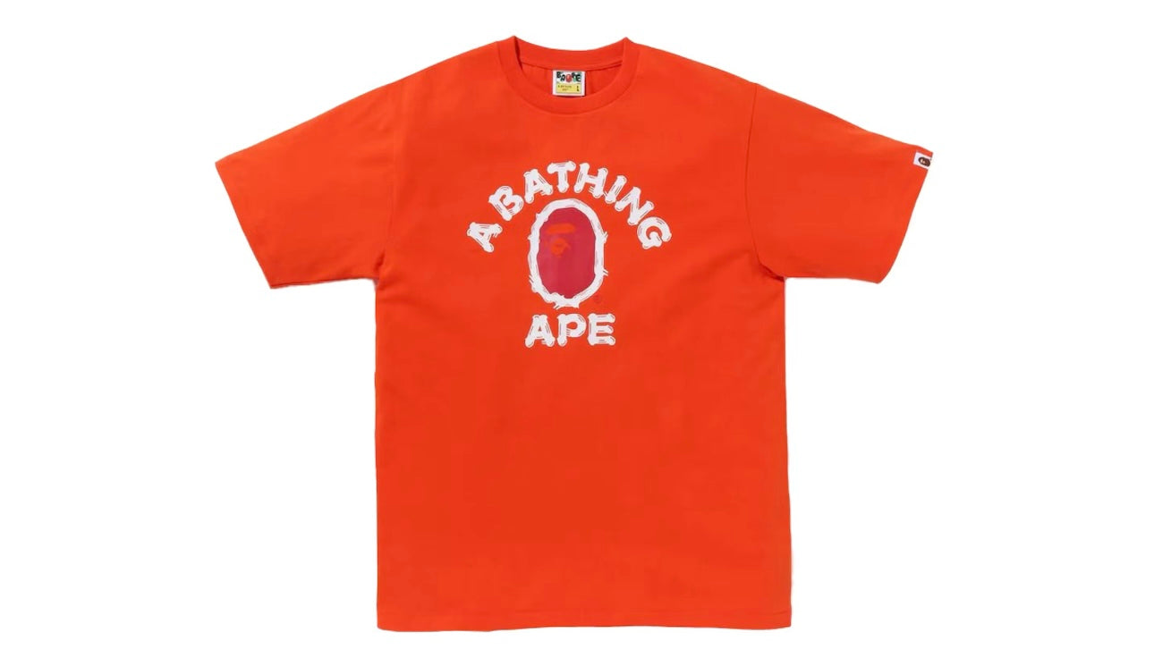 BAPE Brush College Tee
Orange