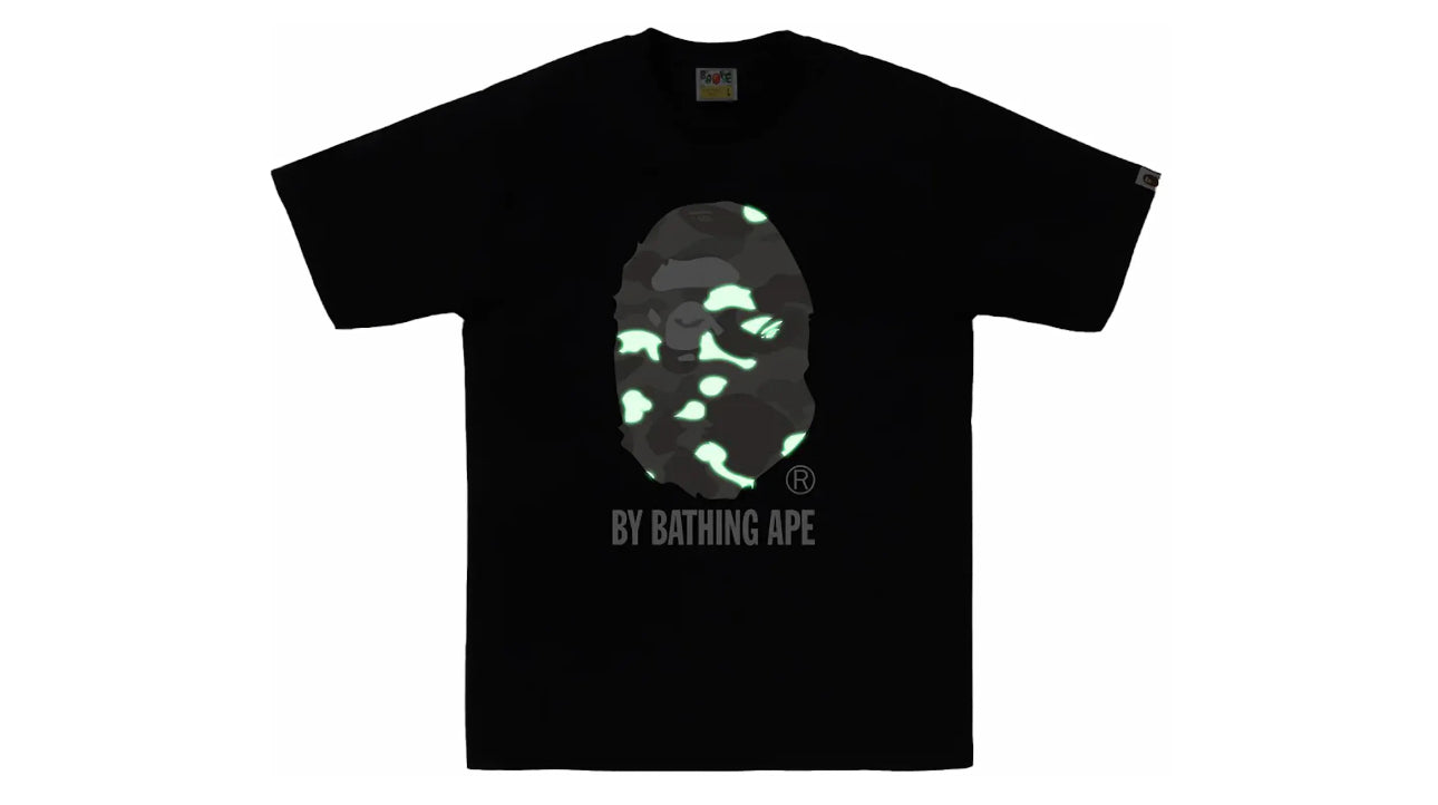Bape City Camo Big Ape Head Tee Glow in the Dark