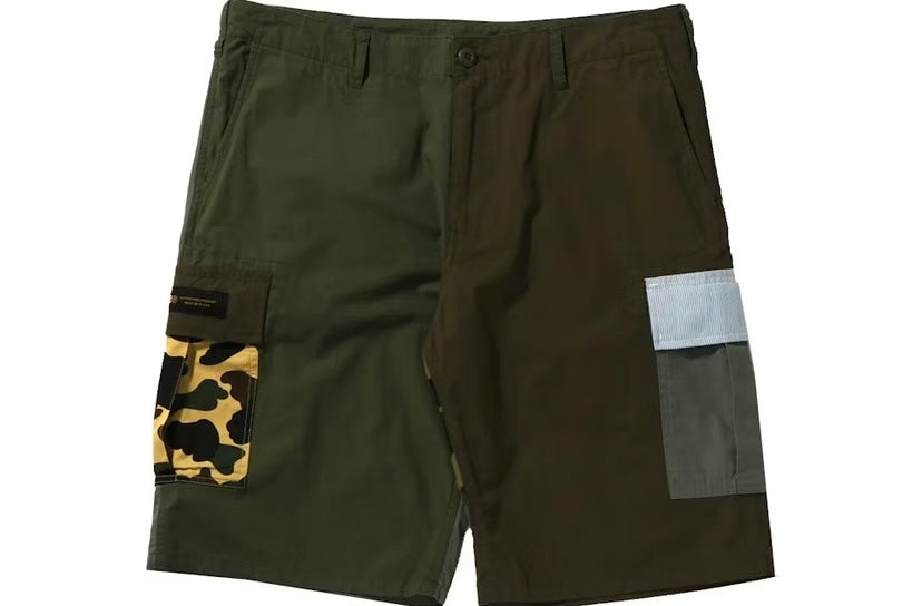 BAPE Crazy Pattern 6 Pocket Wide Fit Short
