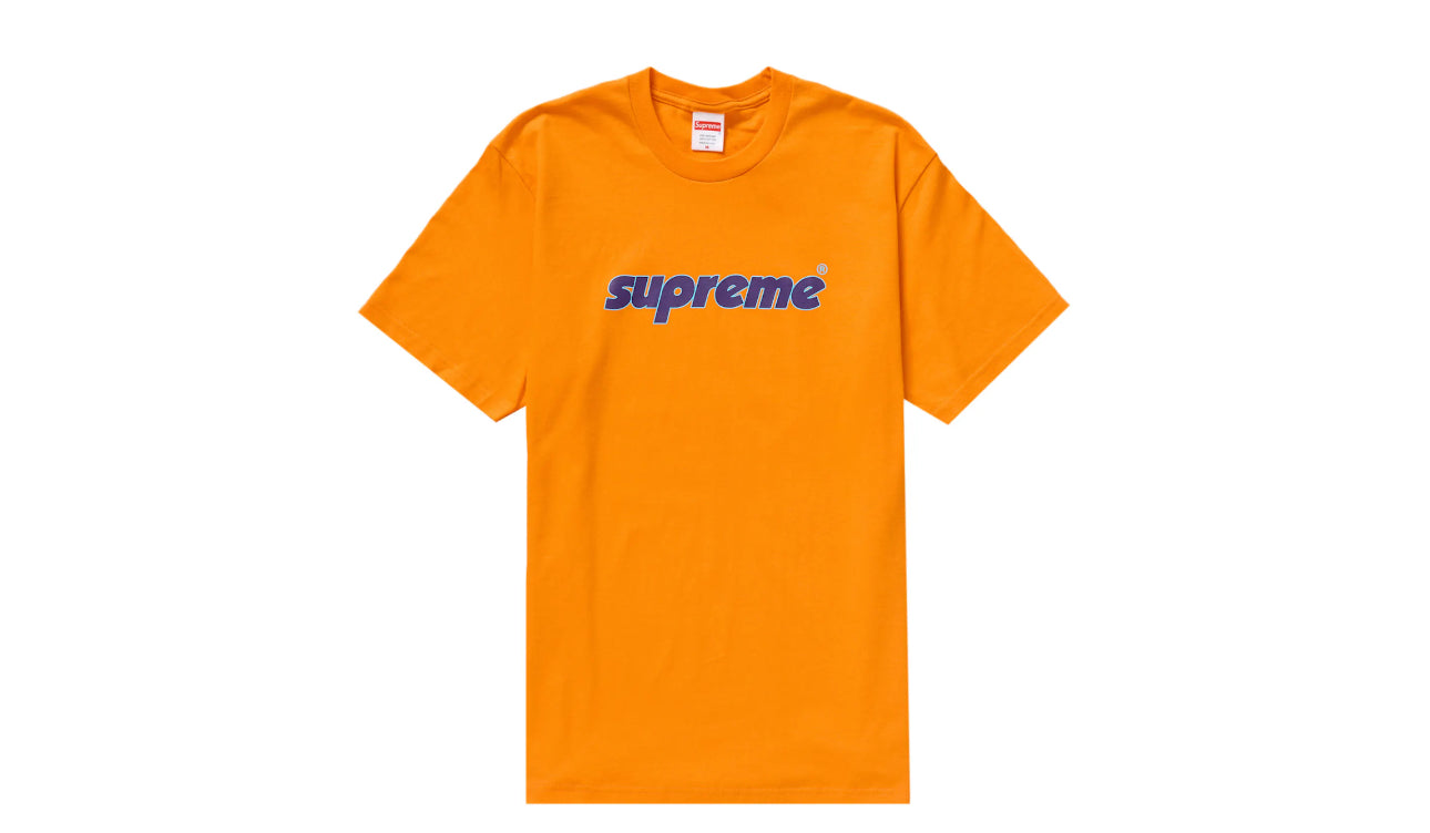Supreme Pinline Tee Orange