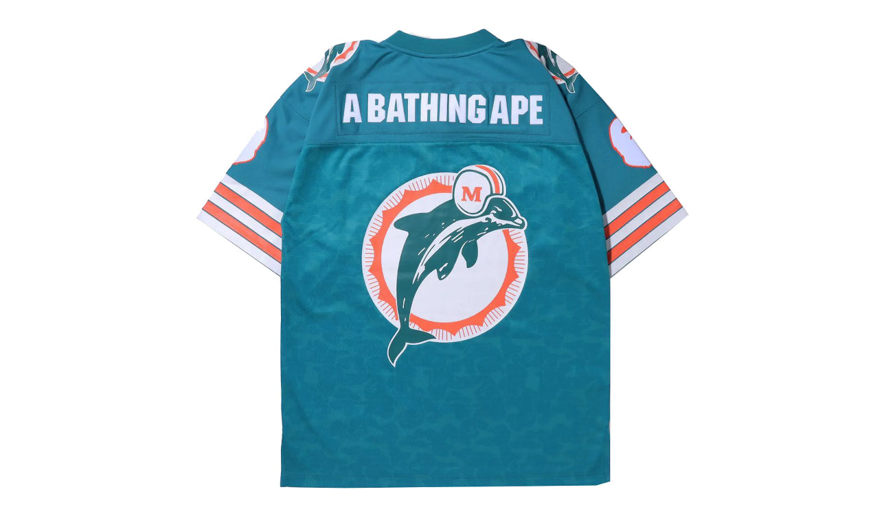 BAPE x Mitchell & Ness NFL Miami Dolphins Legacy Jersey