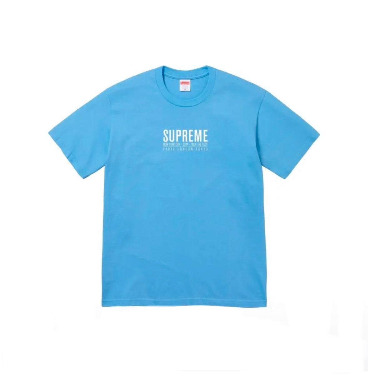 Supreme Paris Tee Blue