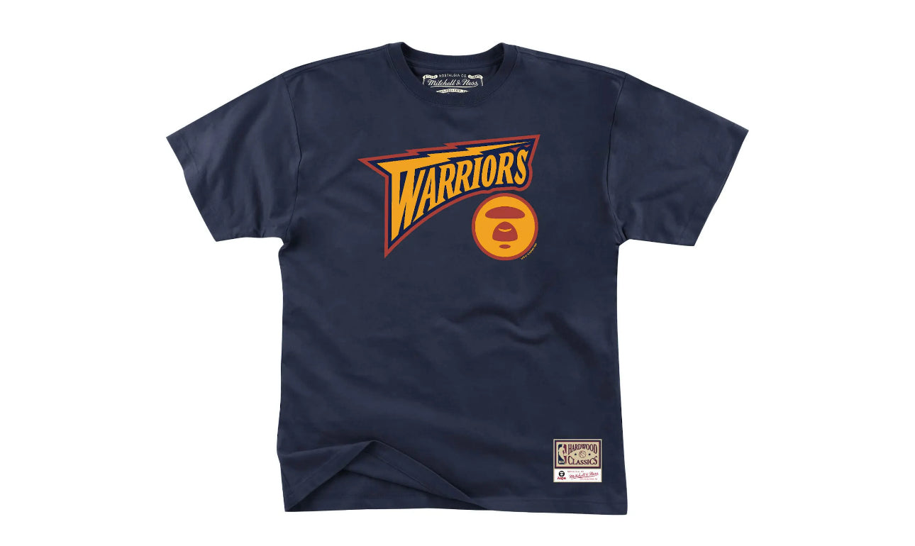 BAPE x Mitchell & Ness Golden State
Warriors Tee