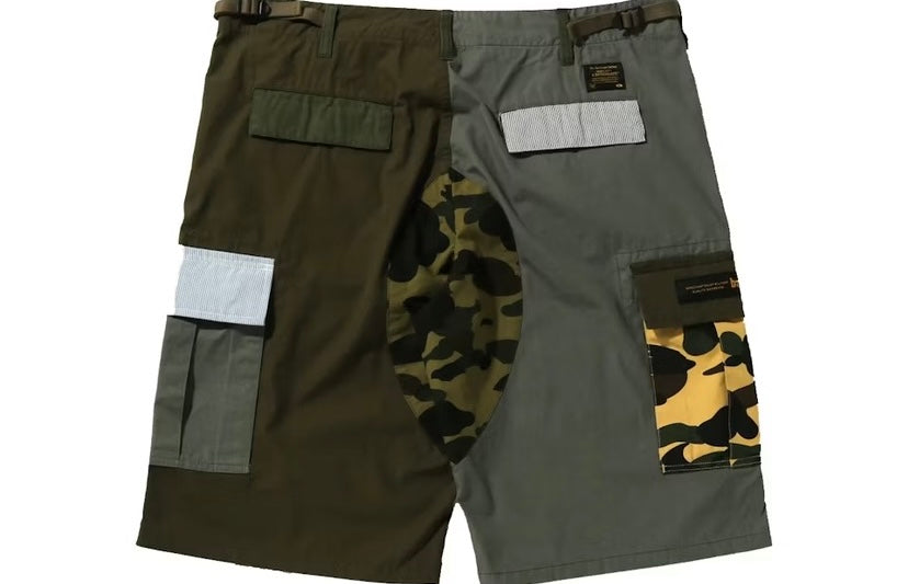 BAPE Crazy Pattern 6 Pocket Wide Fit Short