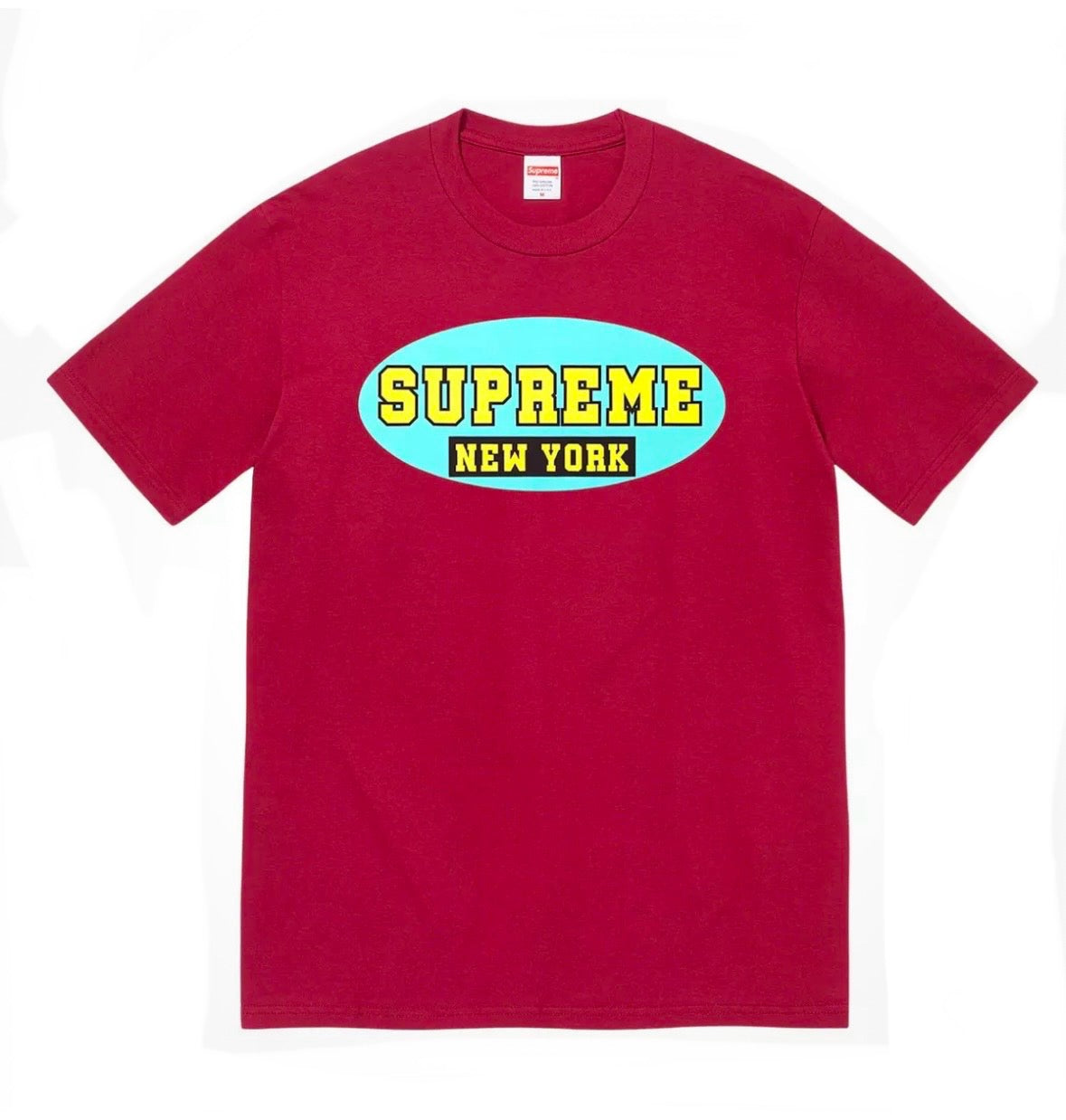 Supreme New York Tee Red