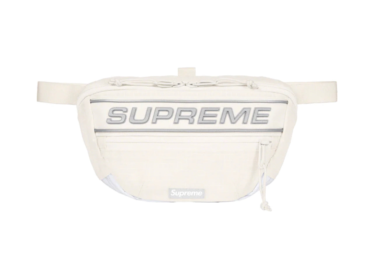 Supreme Small Cinch Pouch White – Stepsshoeretailer