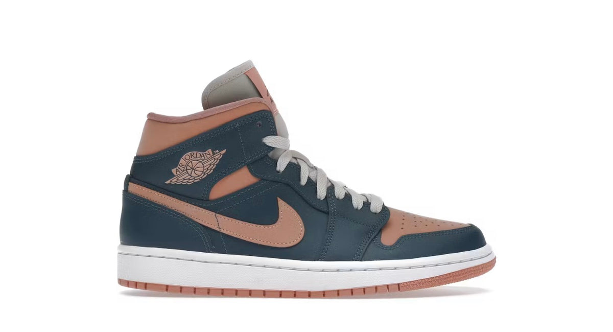Air Jordan 1 Mid Dark Teal Green W