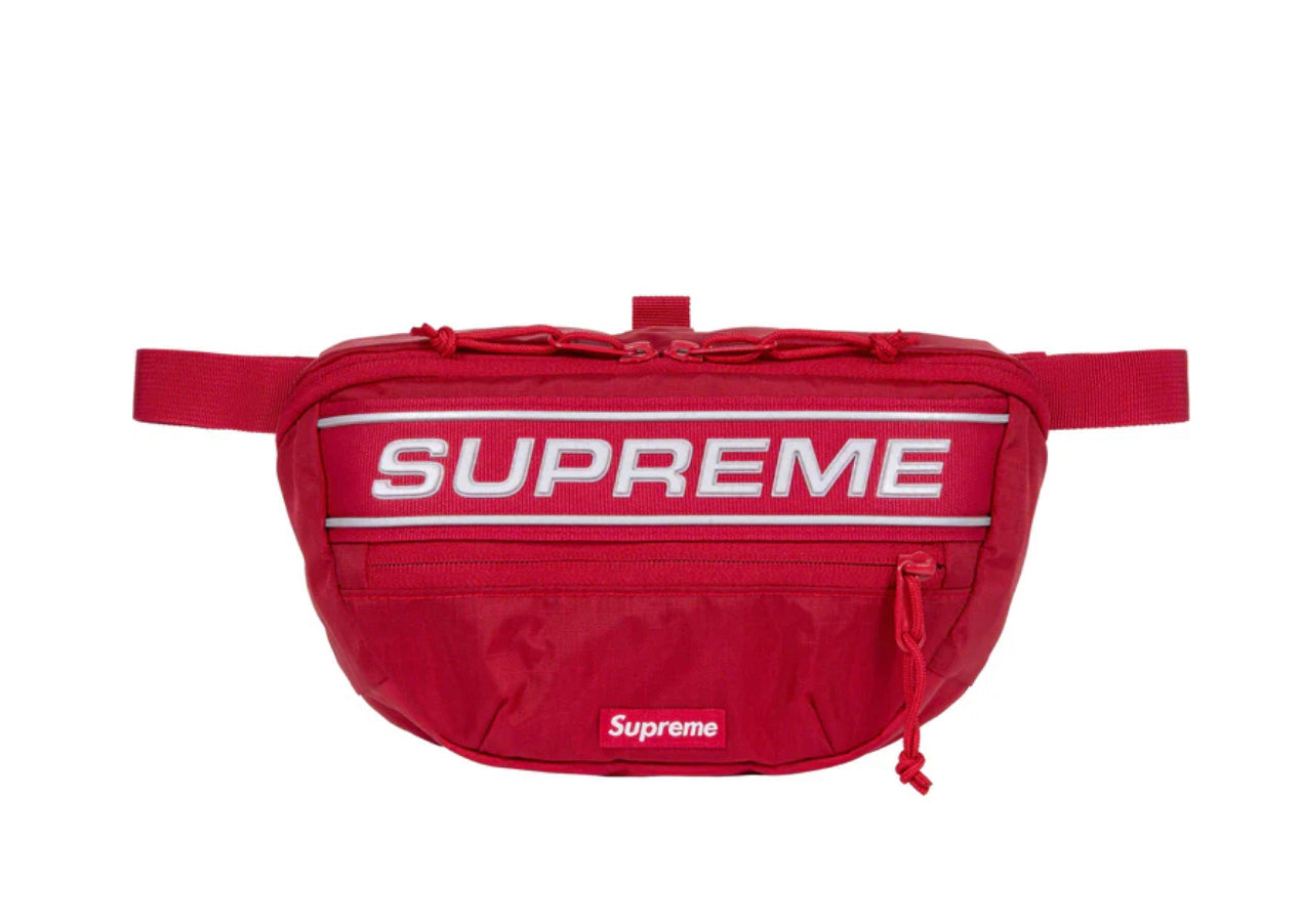 Supreme Small Logo Waist Bag - Red