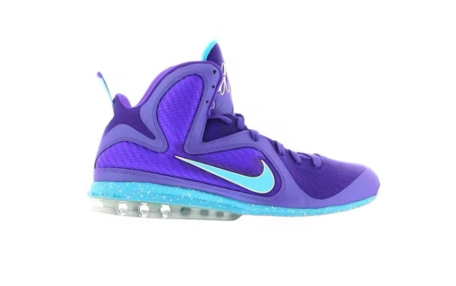 Nike LeBron 9 Summit Lake Hornets – Stepsshoeretailer display picture 1