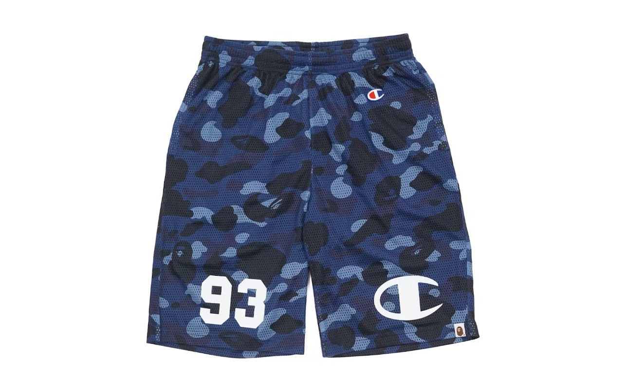 BAPE Color Camo Mesh Basketball Shorts